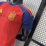 2026/27 Spain Home Red Player Version Soccer Jersey