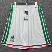 2026/27 Mexico Home White Fans Shorts Pants