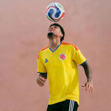 2026/27 Colombia Home Yellow Fans Long Sleeve Soccer Jersey