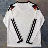 2026/27 Germany Home White Fans Long Sleeve Soccer Jersey