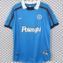 1998/1999 Napoli Home Blue Retro Soccer Jersey