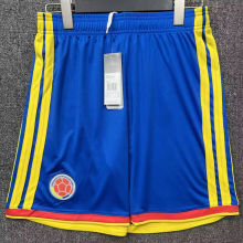 2026/27 Colombia Home Blue Fans Shorts Pants