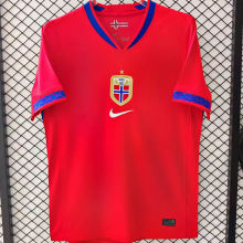 2026/27 Norway Hoem Red Fans Soccer Jersey