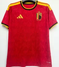 2026/27 Belgium 1:1 Quality Home Red Fans Soccer Jersey