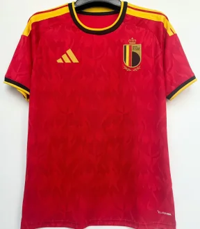 2026/27 Belgium 1:1 Quality Home Red Fans Soccer Jersey