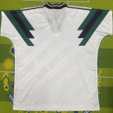 90'S Lisbon White Retro Soccer Jersey