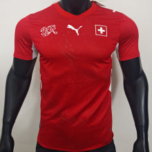 2026/27 Switzerland Home Red Player Version Soccer Jersey