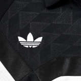1988/1990 Germany Away Black Retro Soccer Jersey