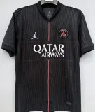 2025/26 PSG 1:1 Quality 4th Black Grey Fans Soccer Jersey