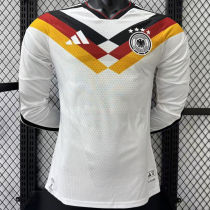 2026/27 Germany Home White Player Version Long Sleeve Soccer Jersey