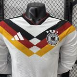 2026/27 Germany Home White Player Version Long Sleeve Soccer Jersey