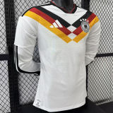 2026/27 Germany Home White Player Version Long Sleeve Soccer Jersey