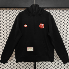 2026 Flamengo Black Retro Style Hoody 黑色