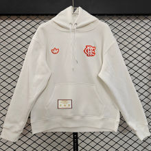 2026 Flamengo White Retro Style Hoody
