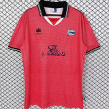 2000/2001 Alaves Away Red Retro Fans Soccer Jersey