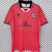 2000/2001 Alaves Away Red Retro Fans Soccer Jersey