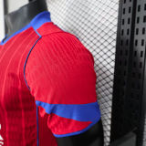 2025/26 PSG Third Red Player Version Soccer Jersey