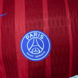2025/26 PSG Third Red Player Version Soccer Jersey
