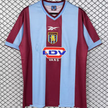 1999/2000 Aston Villa Home Retro Soccer Jersey