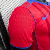 2025/26 PSG Third Red Player Version Soccer Jersey