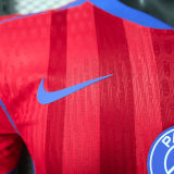 2025/26 PSG Third Red Player Version Soccer Jersey