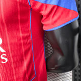 2025/26 PSG Third Red Player Version Soccer Jersey