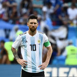 2018 Argentina Home Retro Player Version Soccer Jersey