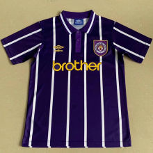 1993 Man City Away Retro Soccer Jersey
