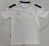 1999/2000 M Utd Away White Retro Fans Soccer Jersey（sharp）