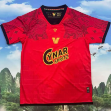 2025/26 Venezia FC 4TH Red Fans Soccer Jersey