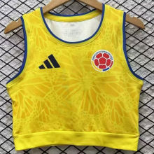 2026/27 Colombia Home Women Yoga Vest Jersey 女