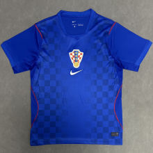 2026/27 Croatia Away Blue Fans Soccer Jersey
