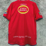 2002/2003 Tigres UANL Away Red Retro Soccer Jersey