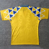 1995 Las Palmas Home Yellow Retro Soccer Jersey