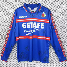 1998/1999 Getafe Home Blue Retro Long Sleeve Soccer Jersey