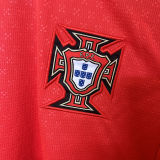 2025/26 Portugal Home Kids Long Sleeve Soccer Jersey 长袖童装