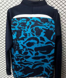 2026 Malaga Blue And Black Training Sweater
