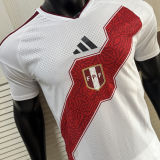 2026/27 Peru Home White Player Version Soccer Jersey