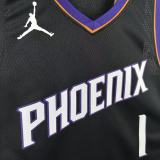 2026 Suns BOOKER #1 Black NBA Jerseys