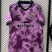 2025/26 Hashtag United F.C.Third Purple Soccer Jersey