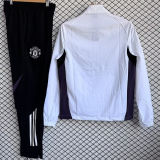 2026 M Utd White Windbreaker Jacket  （A Set）