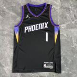 2026 Suns BOOKER #1 Black NBA Jerseys