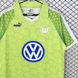 1997/1998 Wolfsburg Home Green Retro Jersey
