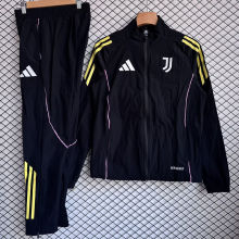 2026 JUV Black Windbreaker Jacket  （A Set）