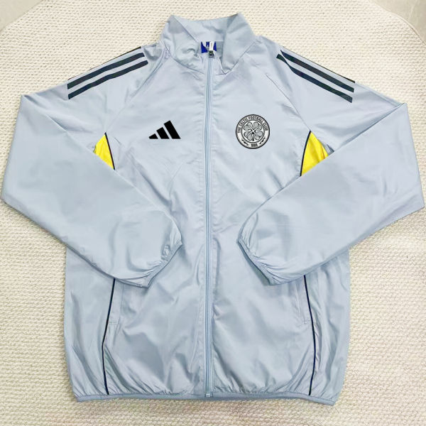 2026 Celtic Grey White Windbreaker