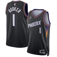 2026 Suns BOOKER #1 Black NBA Jerseys