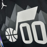 2026 Jazz MARKKANEN #00 Black NBA Jerseys