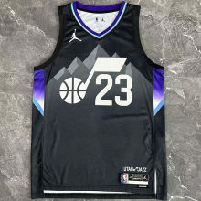2026 Jazz MARKKANEN #23 Black NBA Jerseys