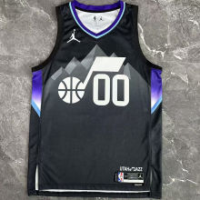 2026 Jazz MARKKANEN #00 Black NBA Jerseys
