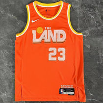 2026 Cleveland JAMES #23 Orange City version NBA Jerseys